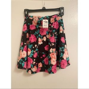 Charlotte Russe Floral Skirt